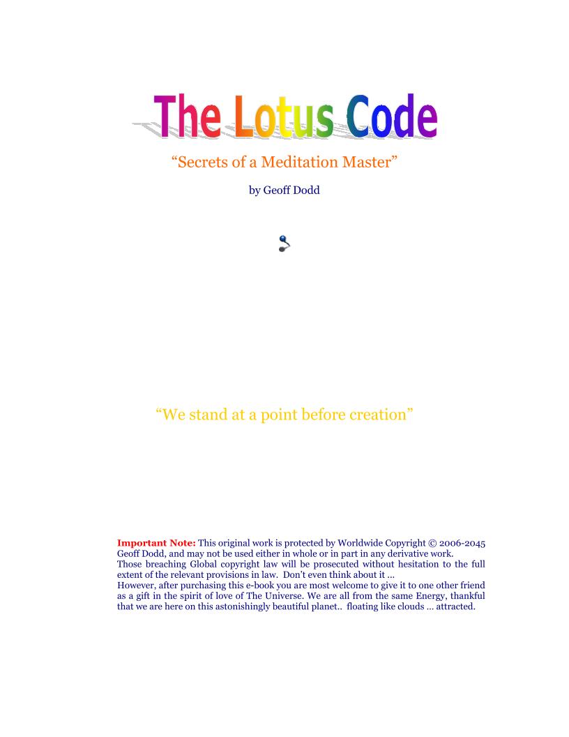 eBook: Secrets of a Meditation Master – Unlock Inner Peace and Bliss