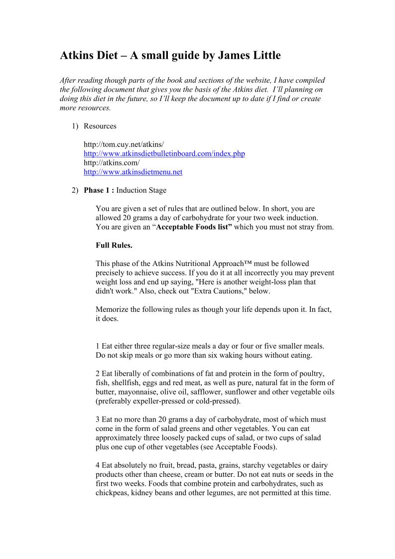 Discover the Atkins Diet eBook: A Comprehensive Guide by James Little