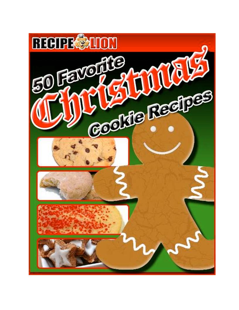 Delicious eBook: 50 Must-Try Christmas Cookie Recipes for Holiday Joy