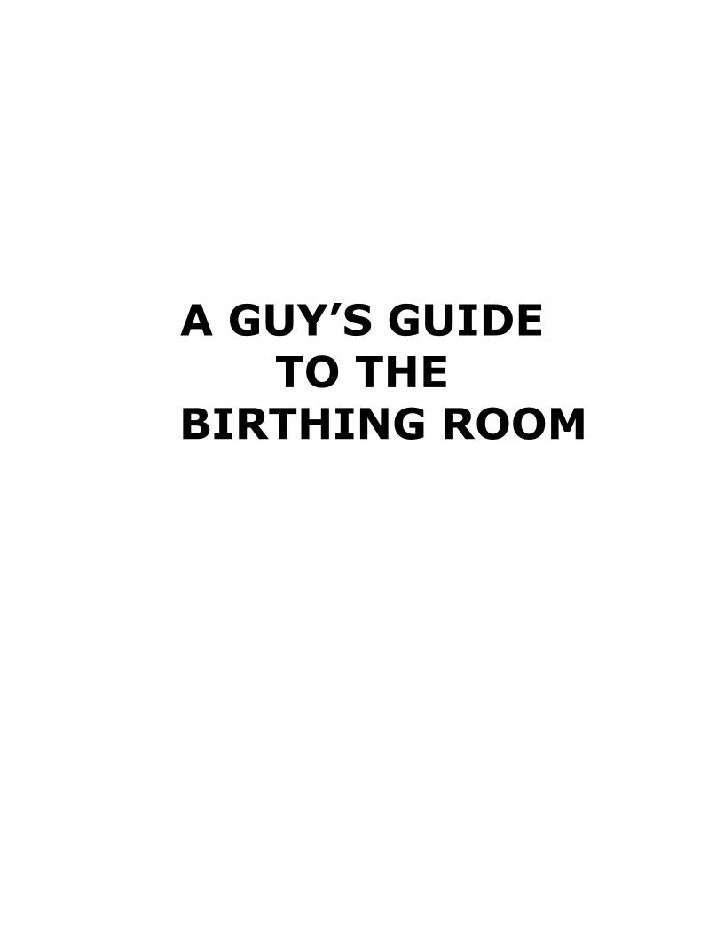 Essential eBook Guide for Dads in the Delivery Room
