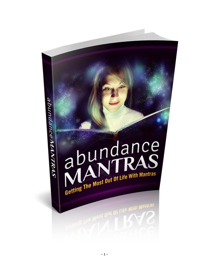Abundance Mantras eBook: Harnessing Power for Love, Wealth, and Peace