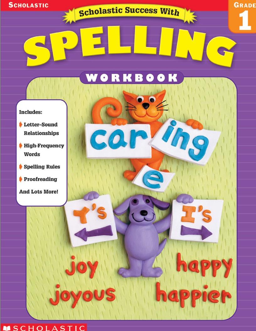 eBook: Scholastic's Fun Spelling Mastery for Grade 1 Kids