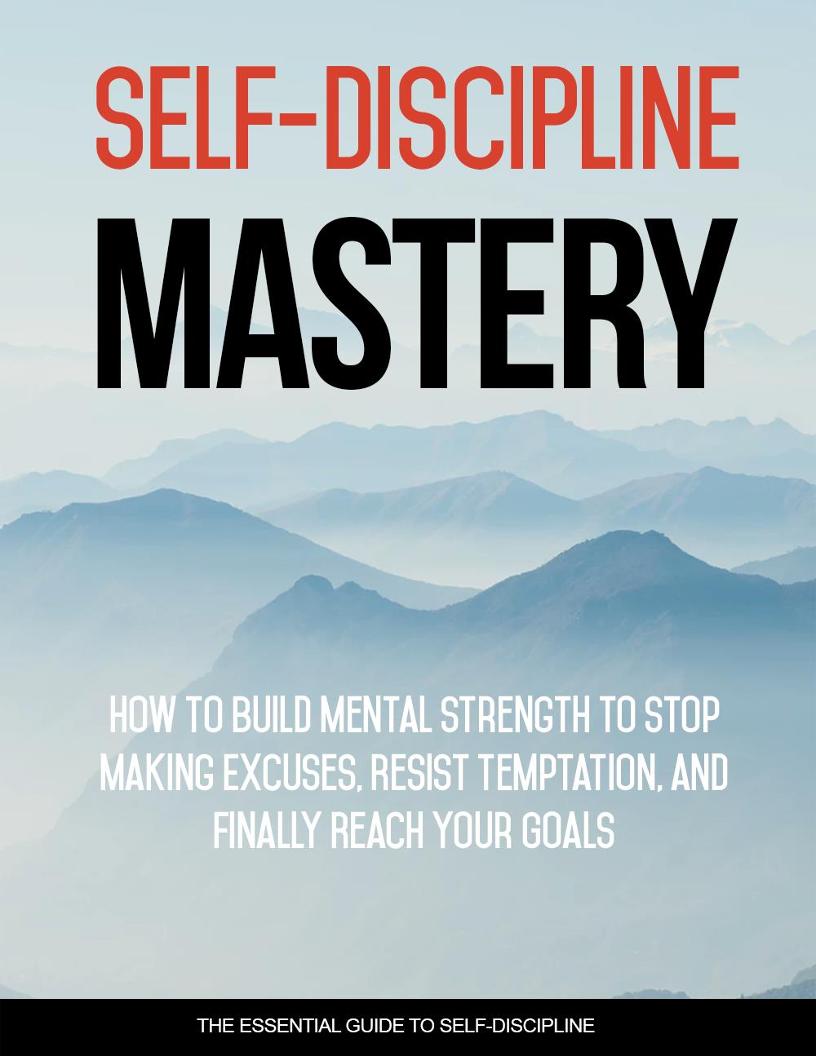 Master Self-Discipline: The Ultimate Guide eBook for Personal Success