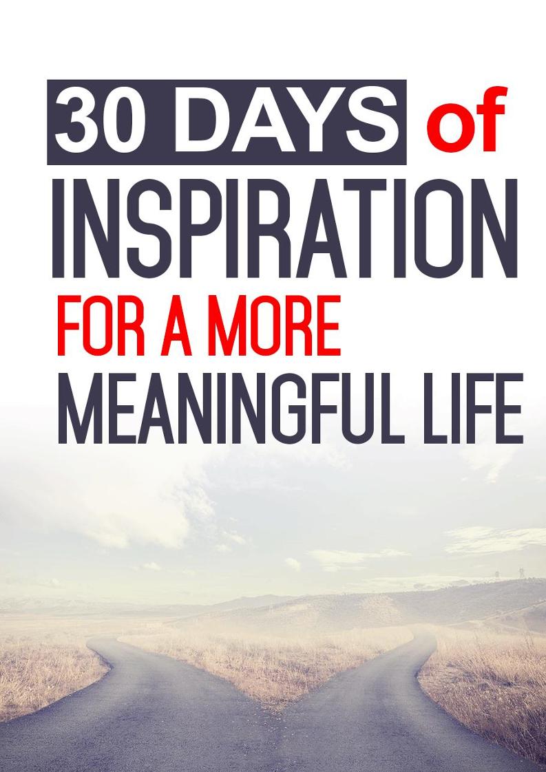 Unlock 30 Days of Inspiration with This Life-Changing eBook