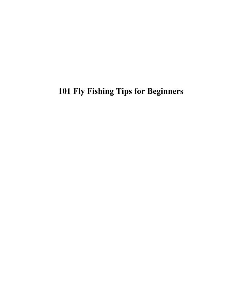eBook: Master 101 Fly Fishing Tips for Beginners and Beyond