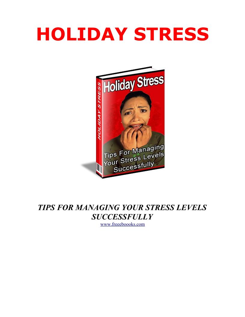 Ultimate eBook Guide to Conquering Holiday Stress Effectively