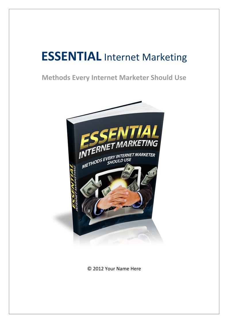 eBook: Master Essential Internet Marketing Skills for Online Success