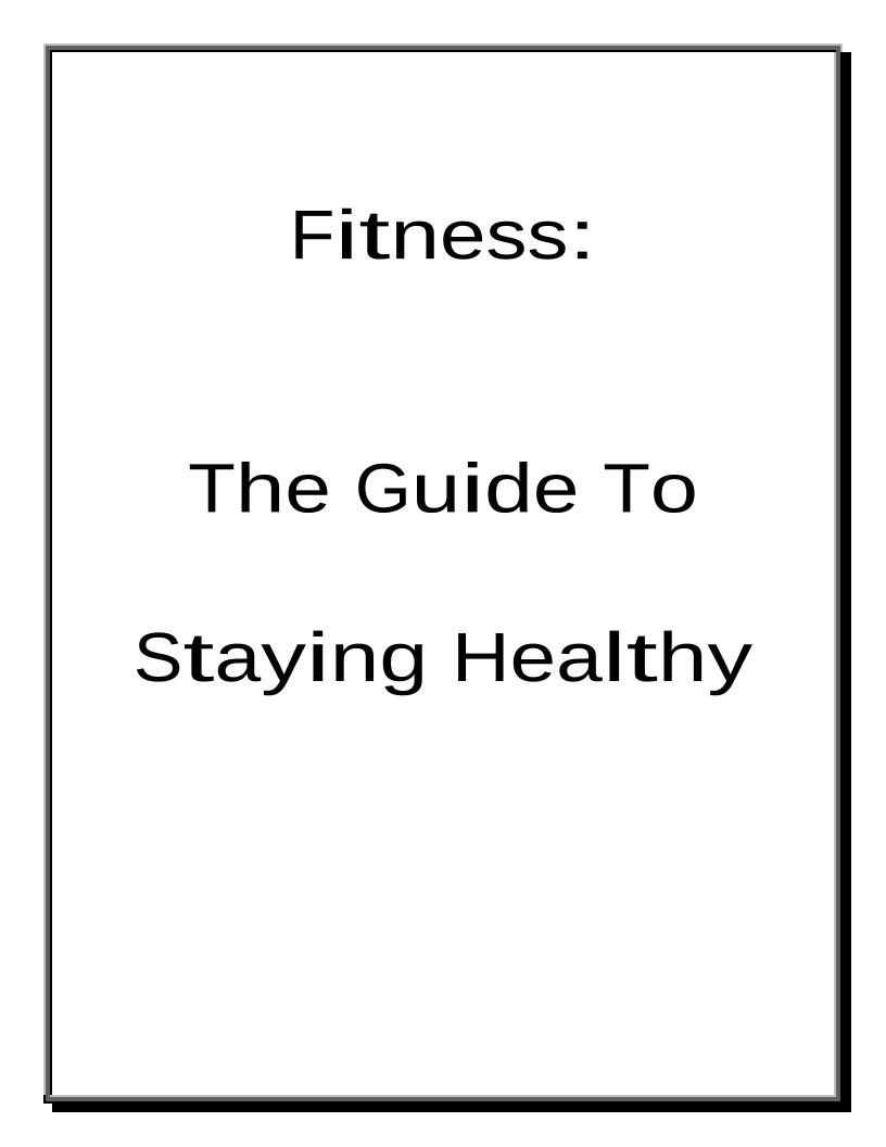 The Ultimate eBook Guide to Achieving Total Fitness and Wellness