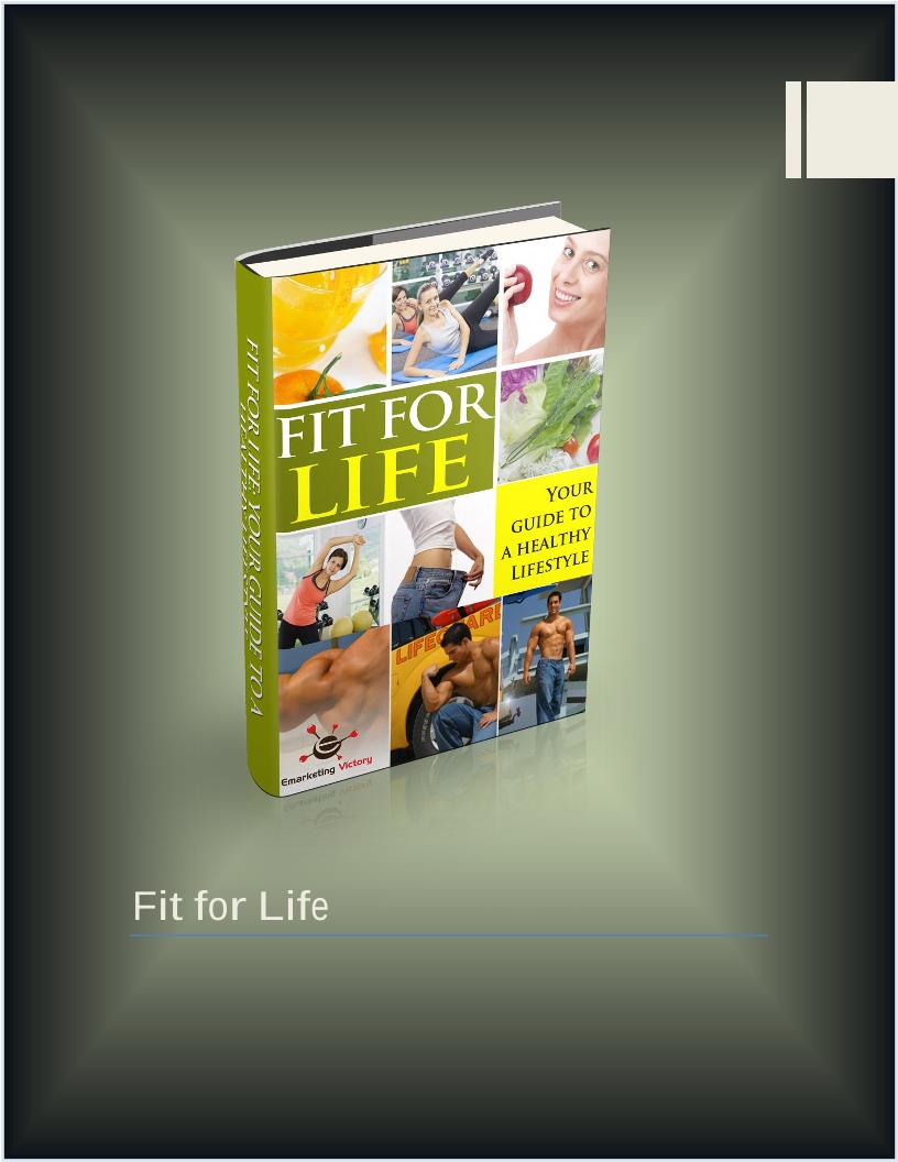 Unlock Your Best Self with the Fit for Life eBook Guide