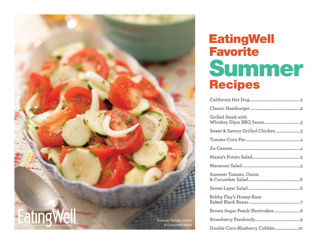 Summer Delights eBook: Fresh and Healthy Recipes for Outdoor Feasts