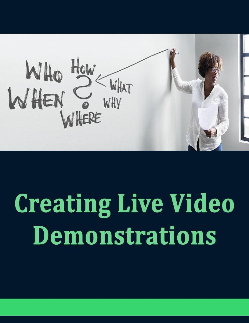 The Ultimate eBook Guide to Mastering Live Product Demonstrations