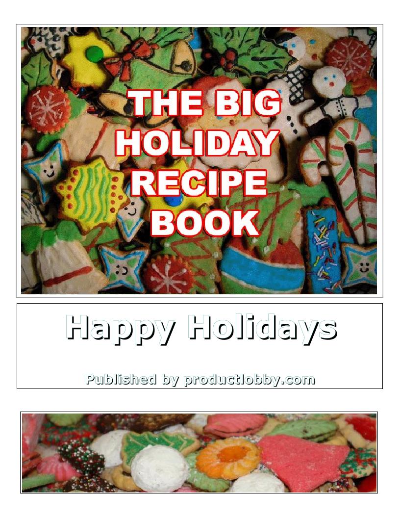 eBook: Festive Holiday Recipes and Sweet Treats Guide