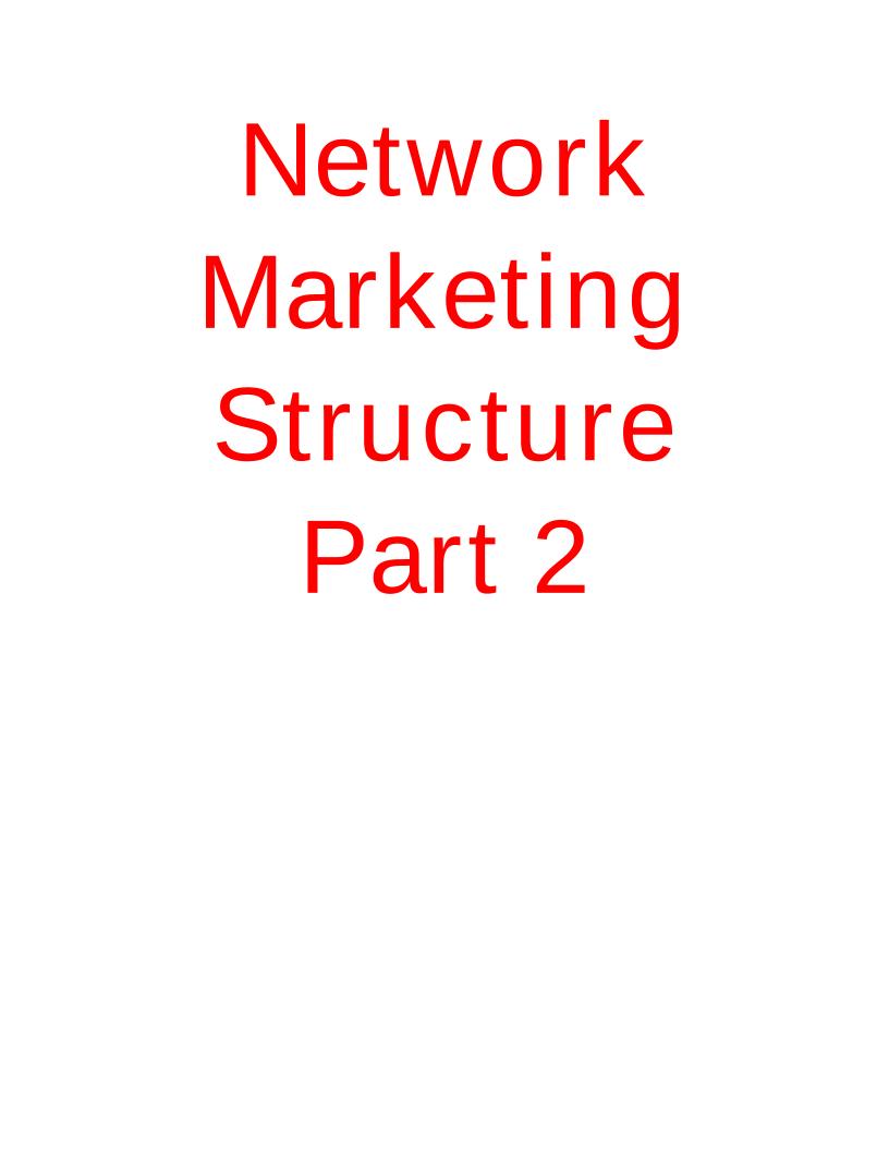 Unlock Network Marketing Secrets eBook: Show Me The Plan! Part 2