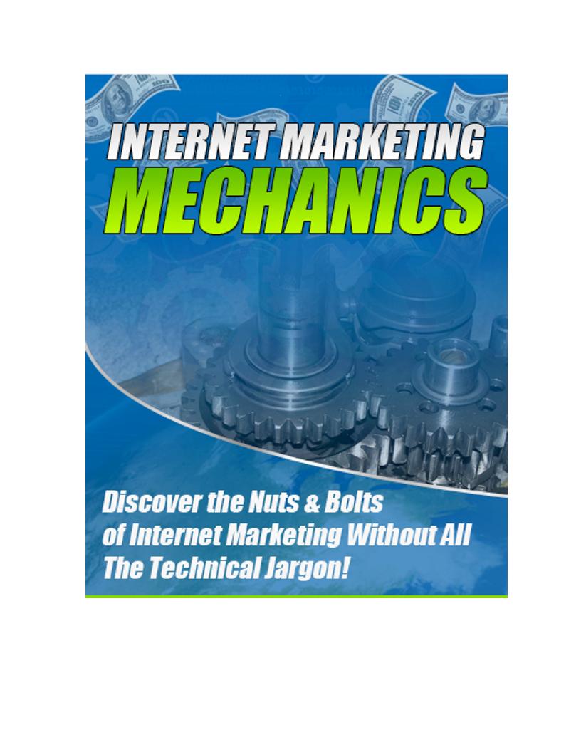 eBook: Unlock the Secrets of Internet Marketing Mechanics Today