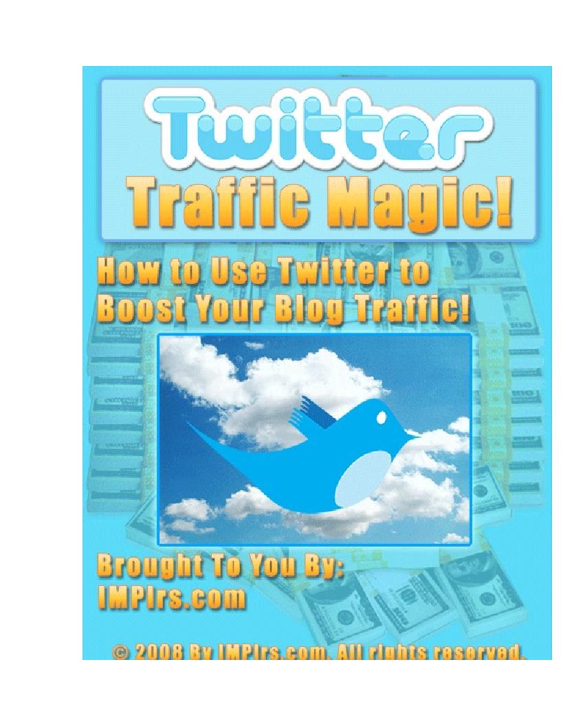 Unlock Twitter's Magic: The Essential eBook for Boosting Blog Traffic