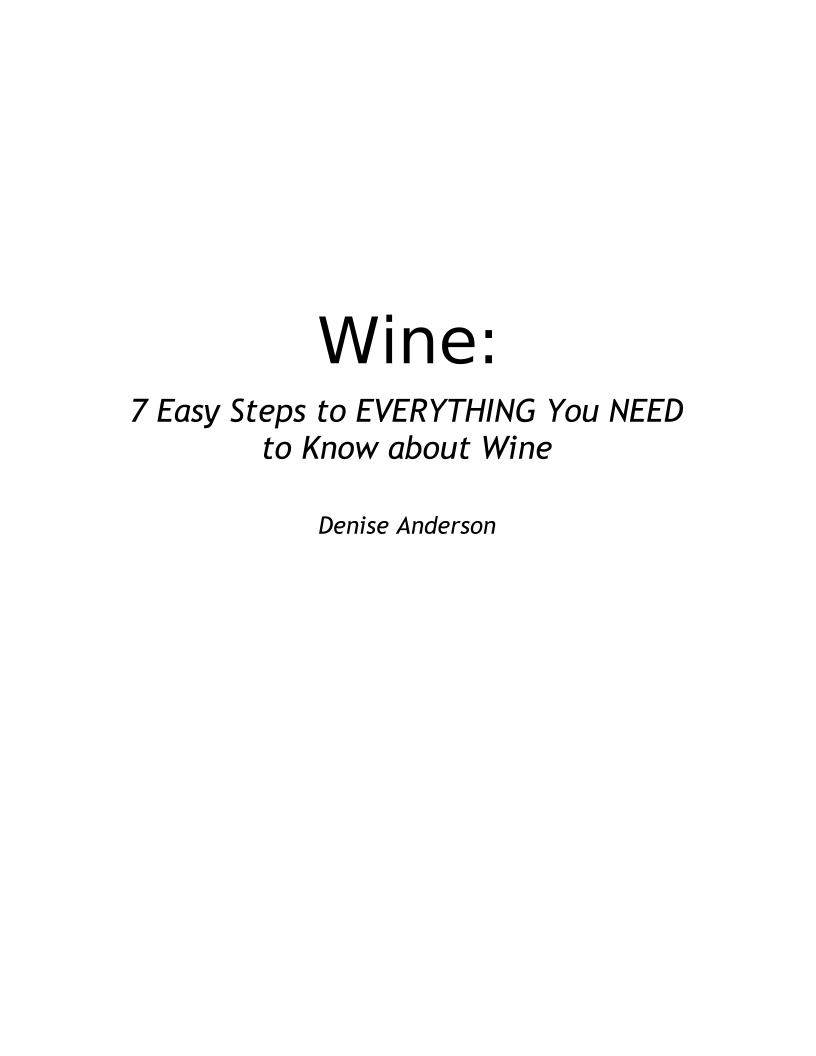 eBook: Discover Wine Mastery in 7 Effortless Steps