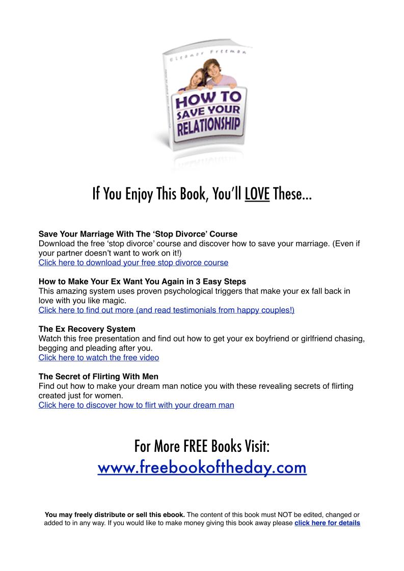 Discover the eBook: How to Save Your Relationship and Reignite Passion