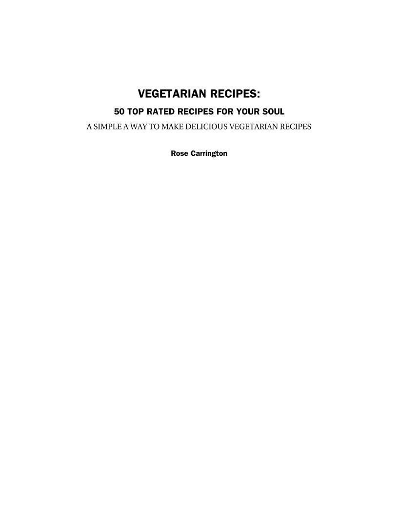 Essential Vegetarian eBook: 50 Top-Rated Recipes for Your Soul