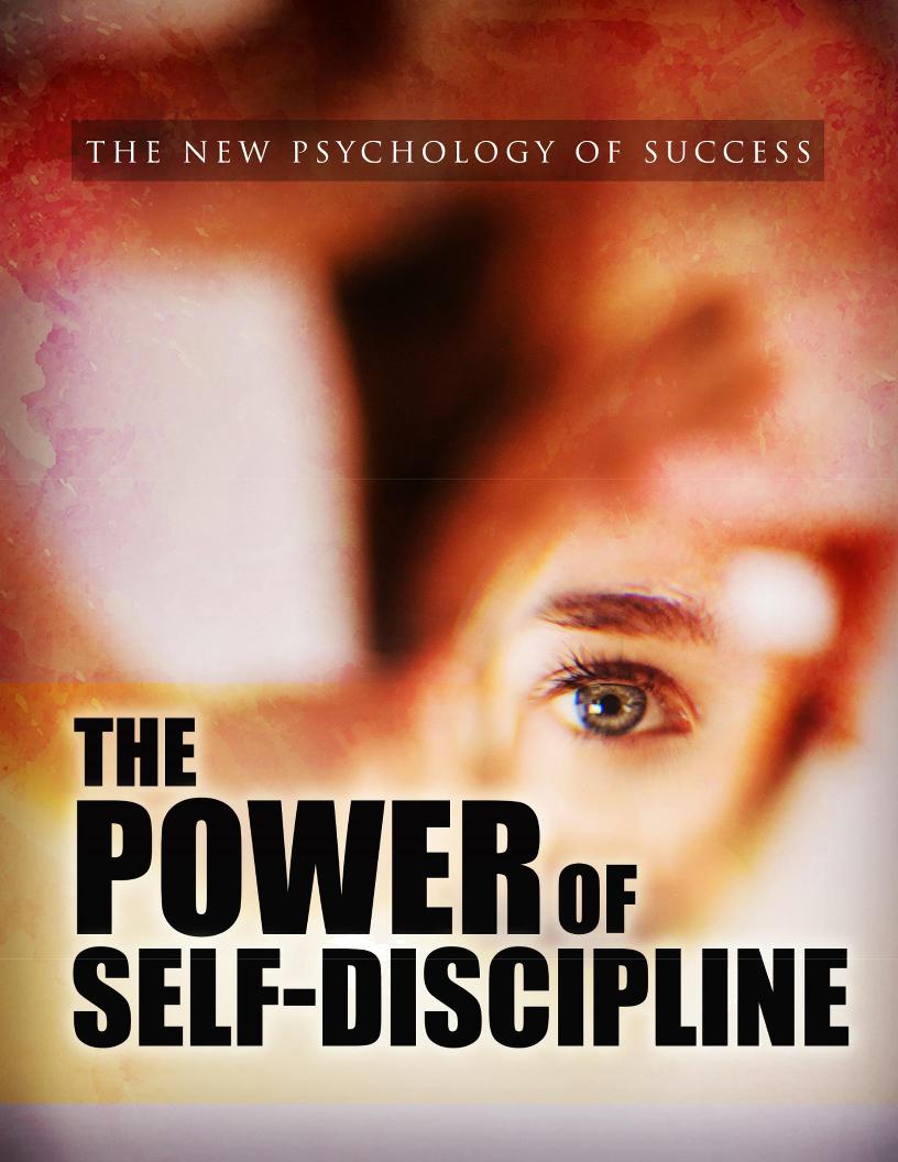 Unlock Your Potential with Self-Discipline: The Essential eBook for Success