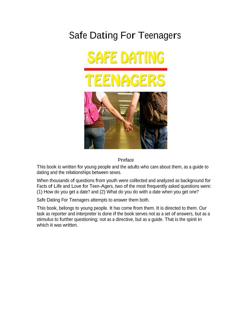 Discover the Essential eBook on Safe Dating for Teens