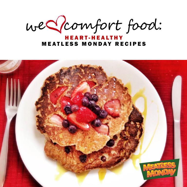 Heart-Healthy Meatless Monday eBook: 11 Delicious Comfort Recipes