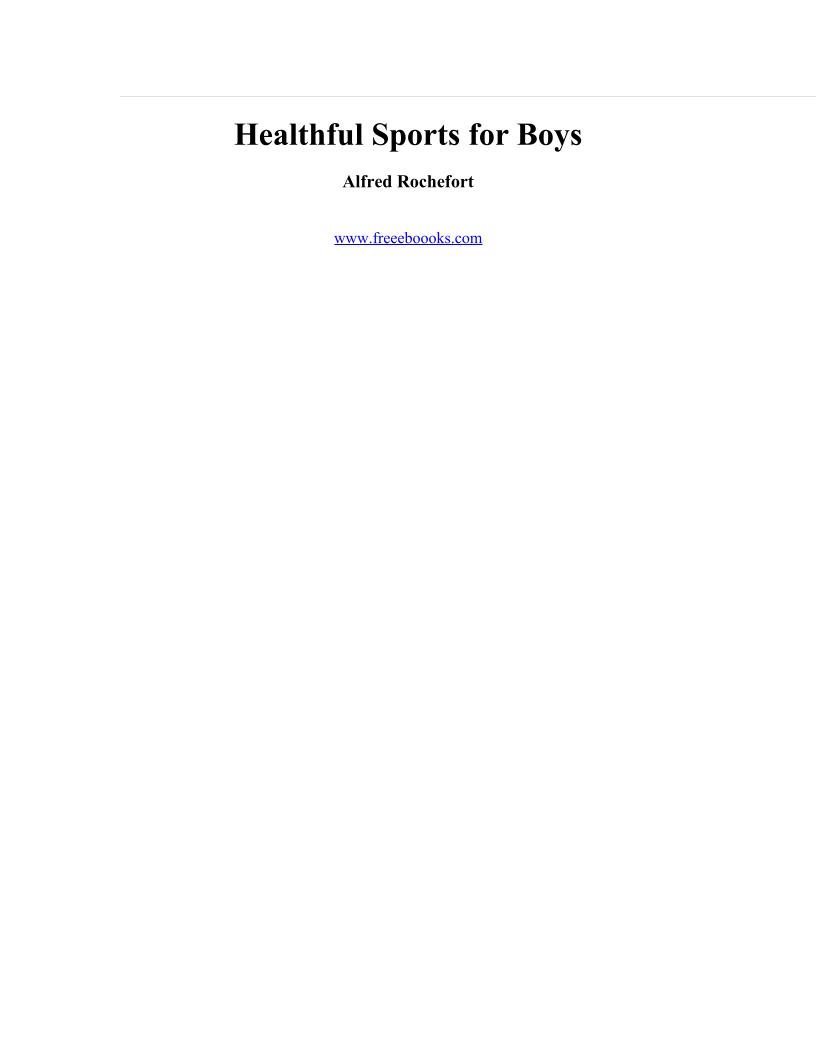eBook on Healthful Sports for Boys: Timeless Games and Adventures