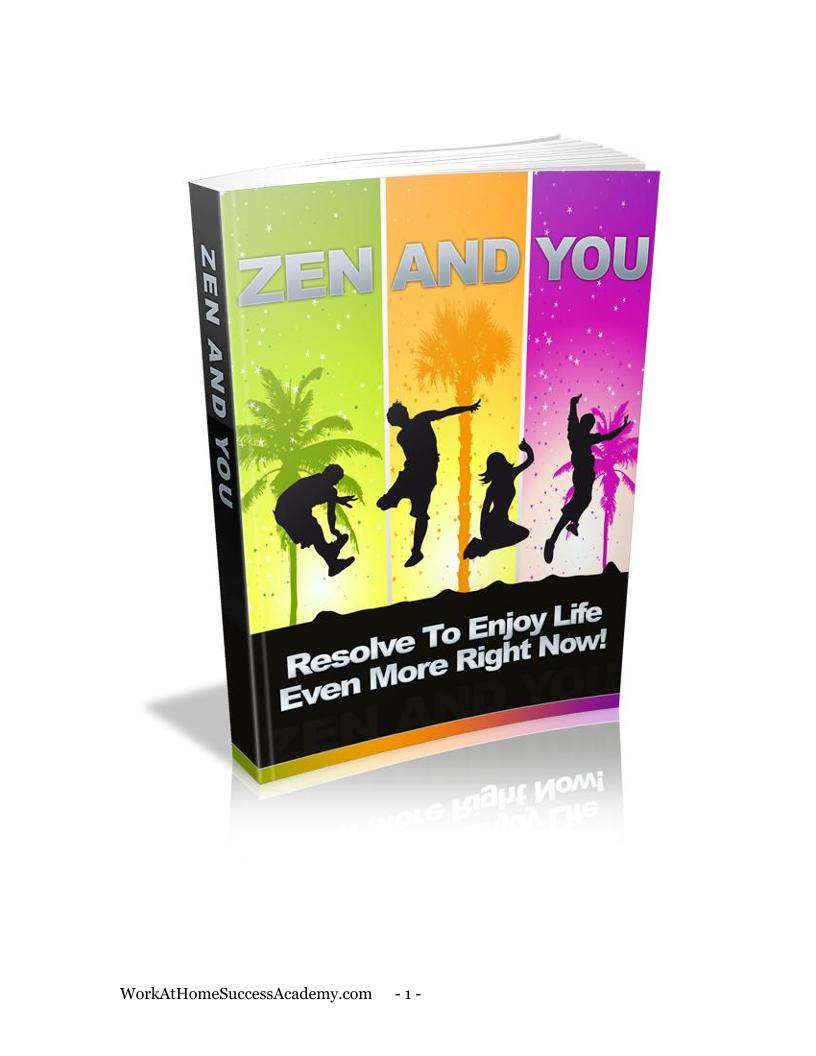 Discover Zen Living: An eBook Guide to Inner Peace and Happiness