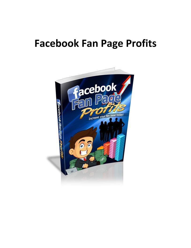 eBook: Unlock Profits with Facebook Fan Pages Guide
