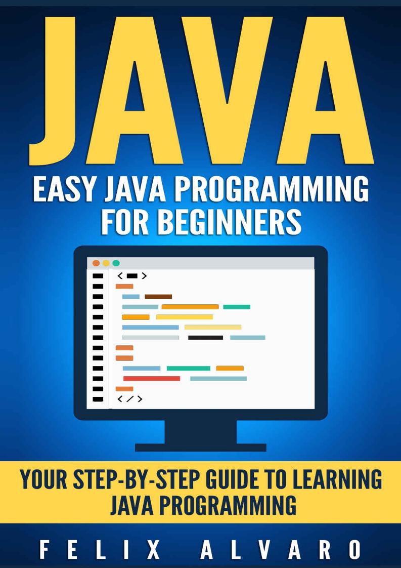 eBook: Master Easy Java Programming for Beginners Step-by-Step
