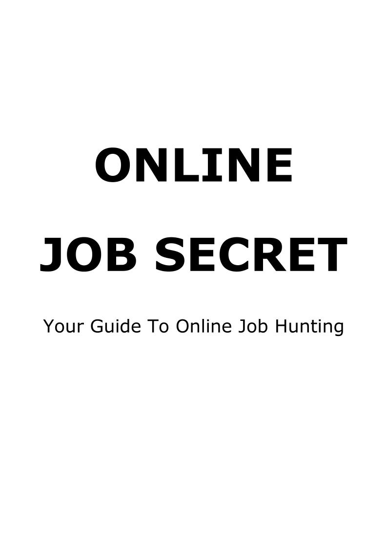 Unlock the Secrets of Online Jobs: The Ultimate Freelancing eBook Guide