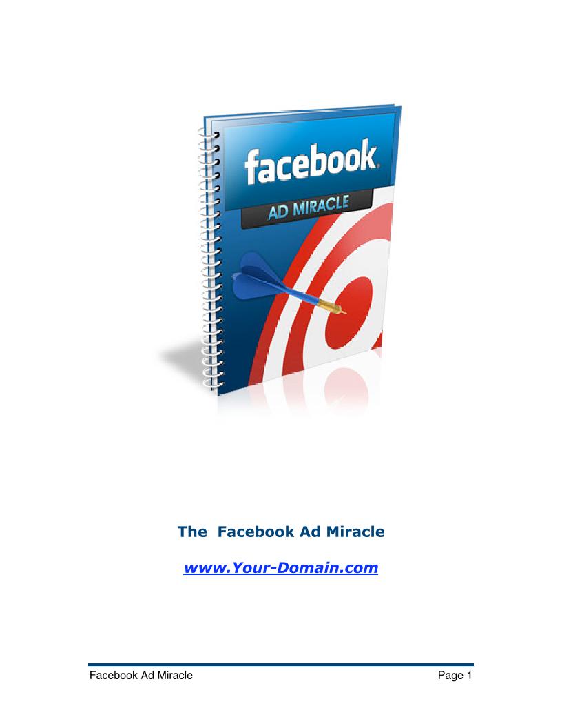 Discover the eBook Secrets of Facebook Advertising Mastery