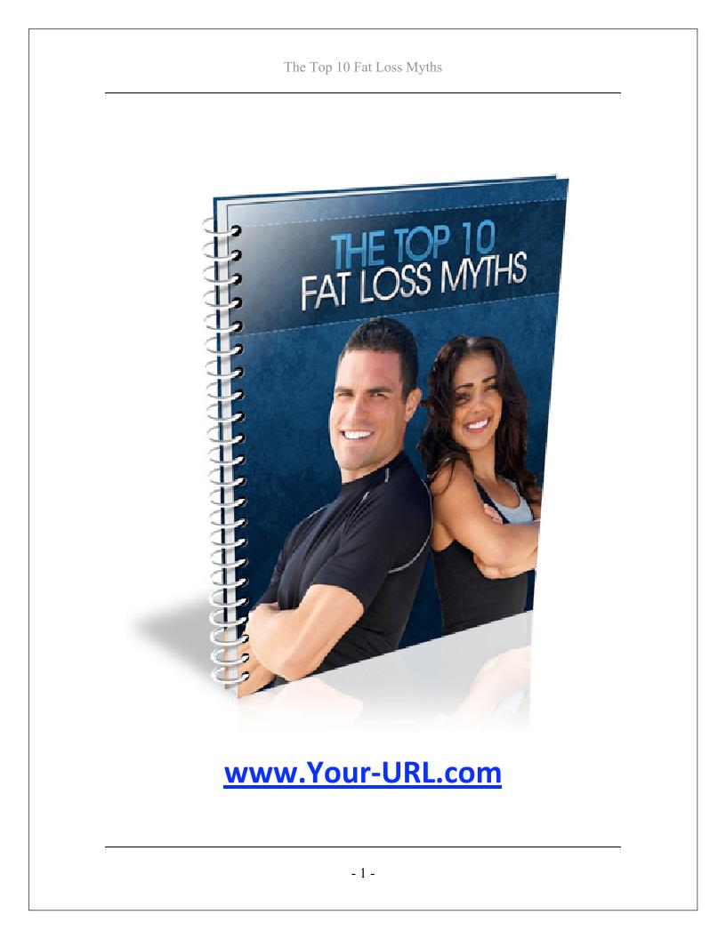 Unlock the Secrets of Fat Loss: The Ultimate eBook Guide