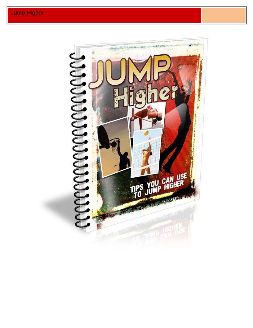 Unlock Your Potential: The Ultimate eBook on Jumping Higher in Sports