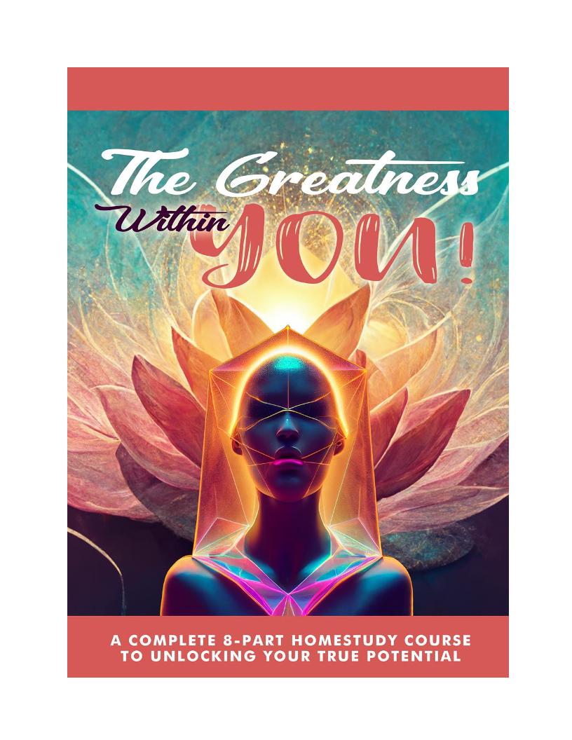 Unlock the eBook: The Greatness Within You for Personal Empowerment