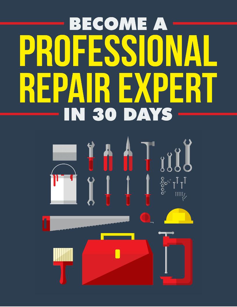 Become a Professional Handyman Expert with This Essential eBook Guide