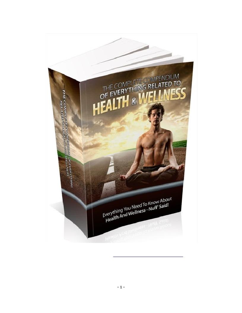 Empowering eBook for Total Health and Wellness Revival