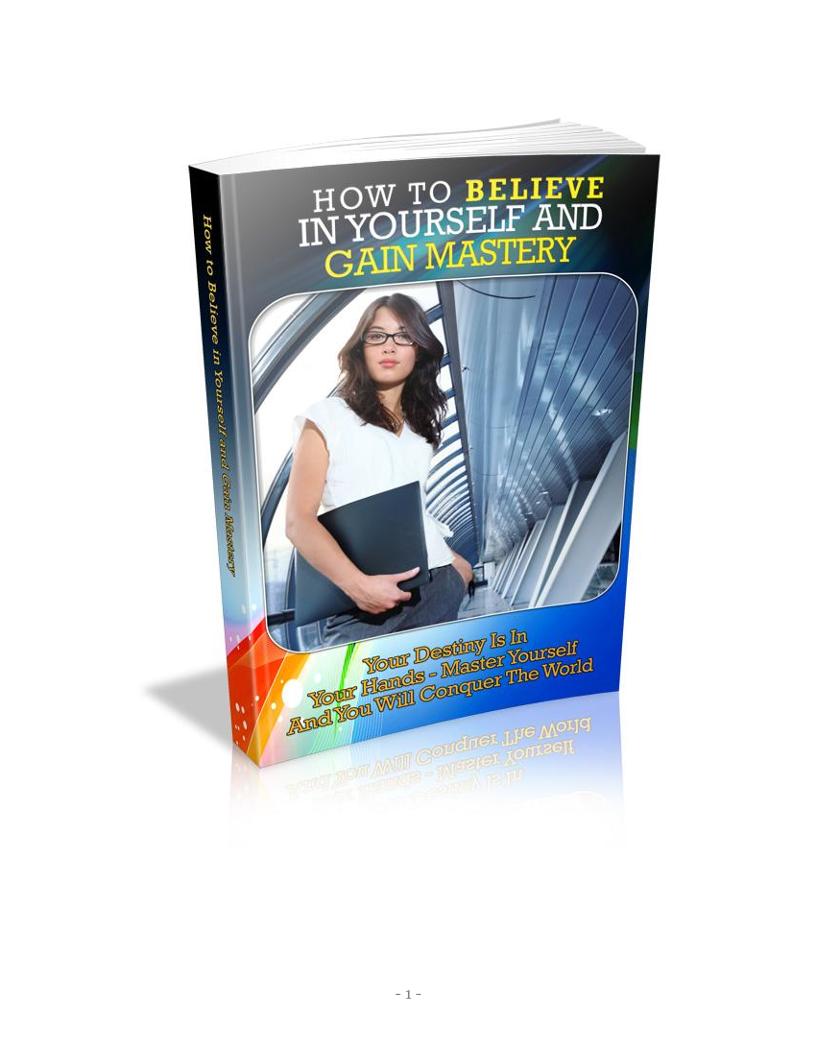 Unlock Your Potential: The Ultimate Self-Belief eBook Guide