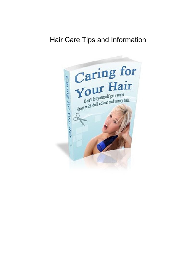 Ultimate eBook Guide to Hair Care Tips and Natural Solutions
