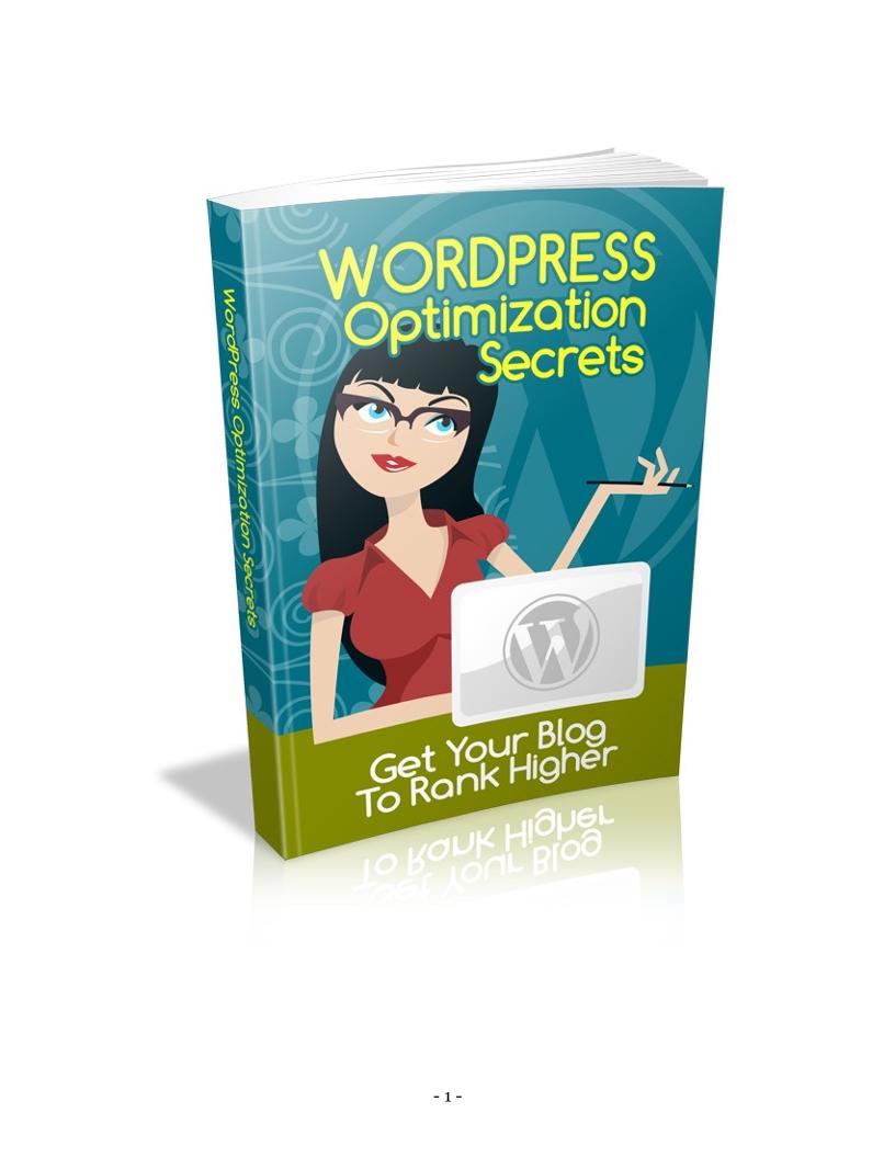 Unlock WordPress Optimization Secrets eBook for Higher Rankings
