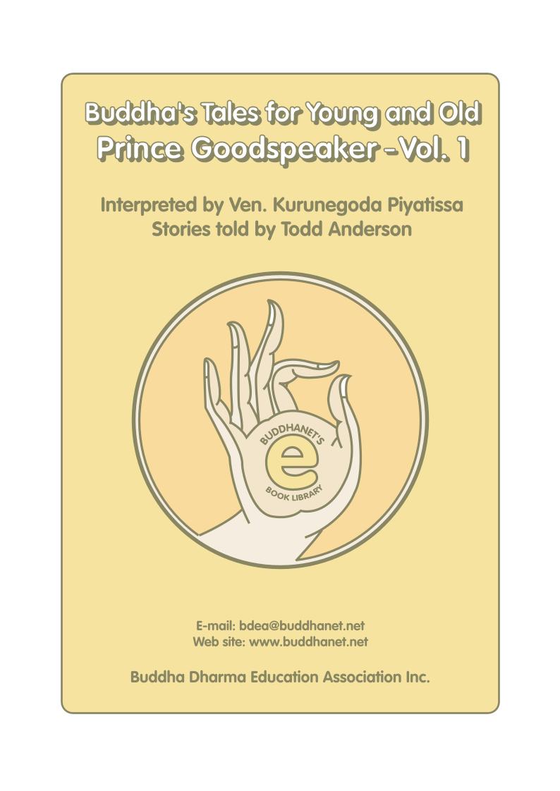 eBook of Enchanting Jataka Tales: Prince Goodspeaker's Adventures