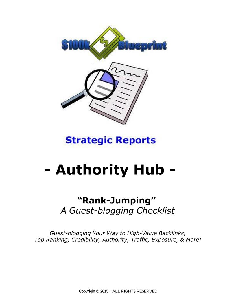 Master Guest Blogging: The Ultimate eBook Guide to Building Authority and Traffic