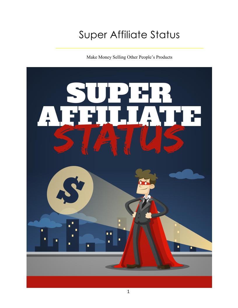 Master Super Affiliate Marketing: Your Essential eBook for Big Profits