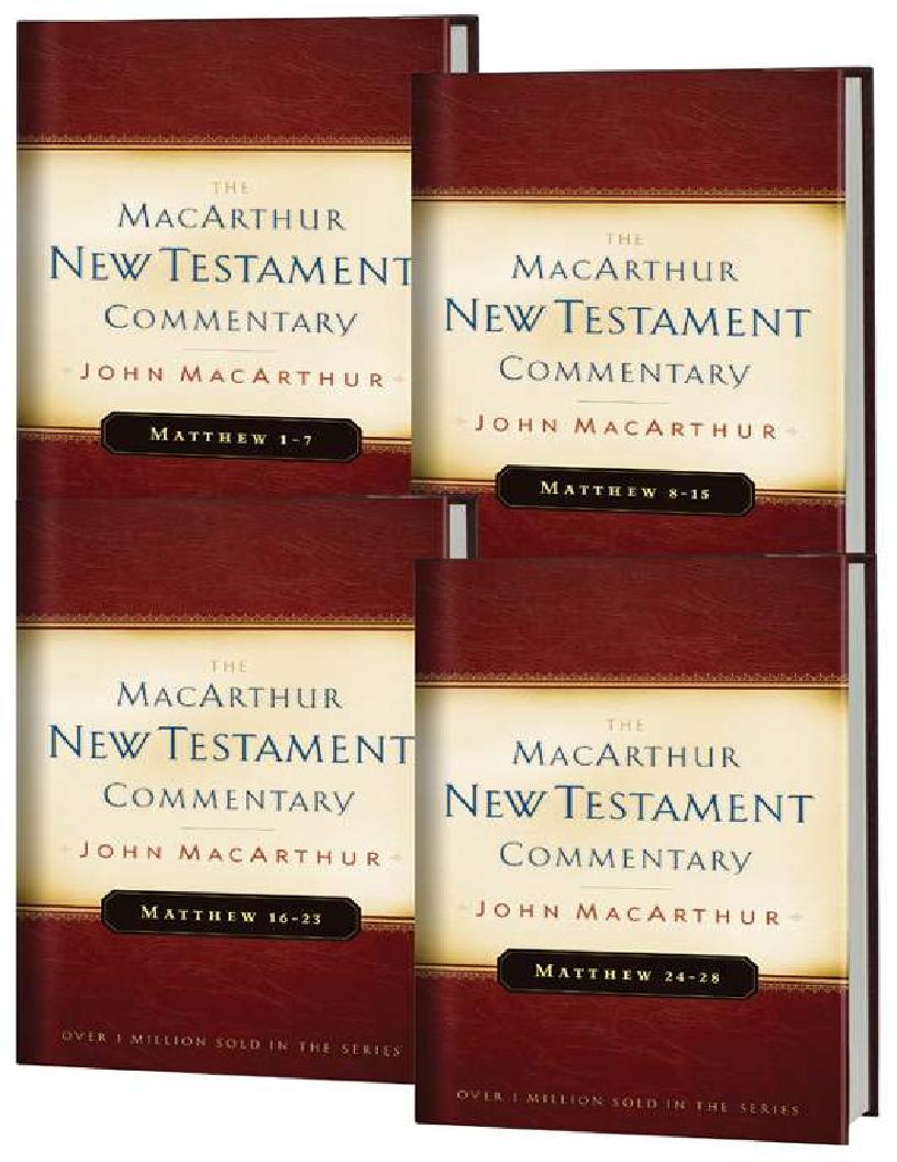 eBook: Profound Matthew Commentary by John MacArthur Set