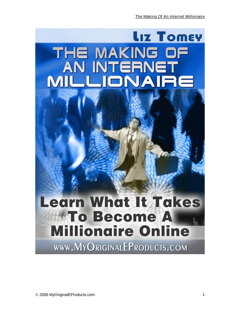 The Ultimate eBook Guide to Becoming an Internet Millionaire