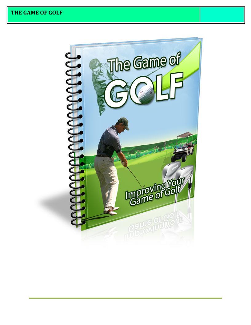 The Ultimate eBook Guide to Mastering the Game of Golf