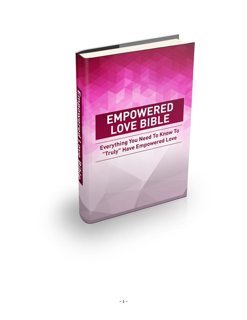 Empowered Love eBook: Unlock True Love and Mindset Secrets