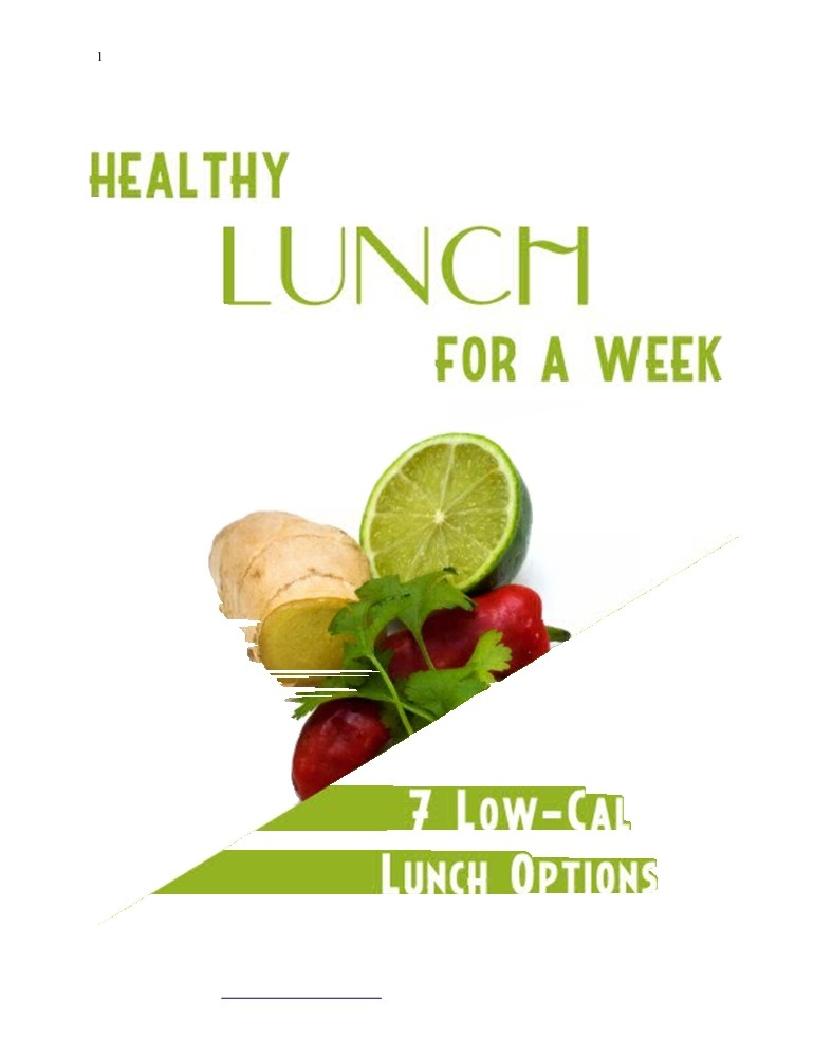 Delicious Healthy Recipes eBook for Quick Everyday Meals