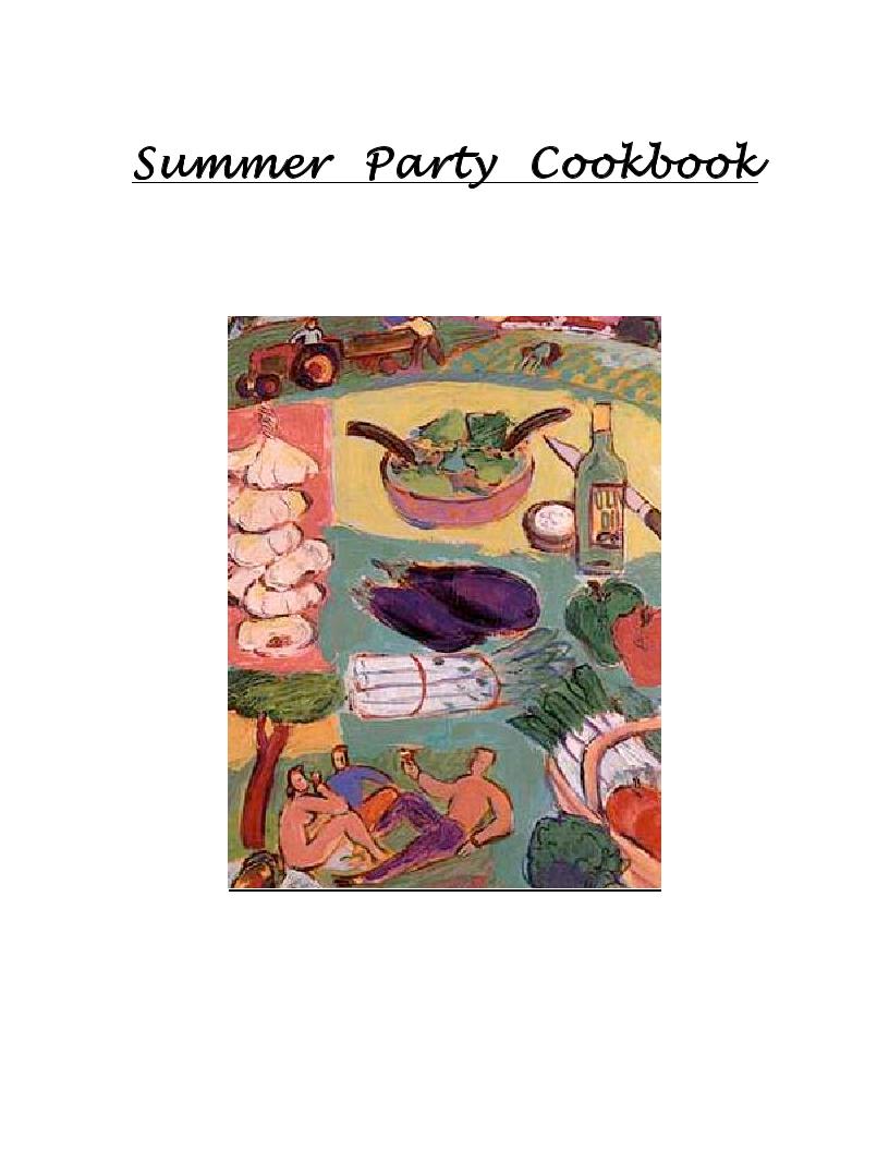 Sizzling Summer Party eBook: Delicious Grilled Recipes for Every Occasion