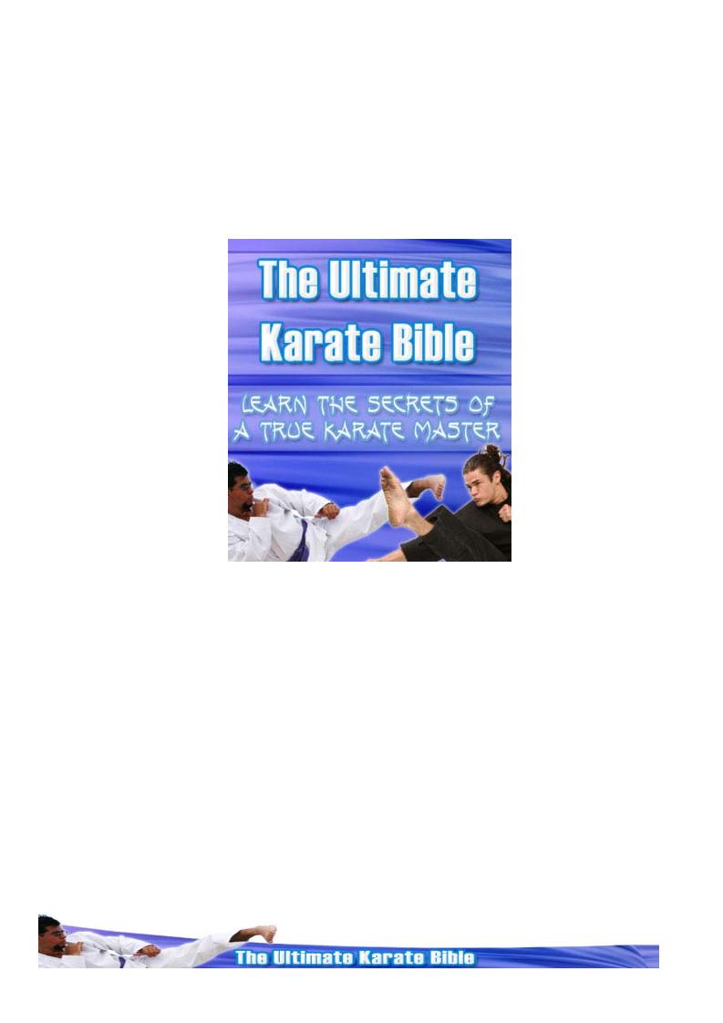 The Ultimate eBook Guide to Mastering Karate Self-Defense