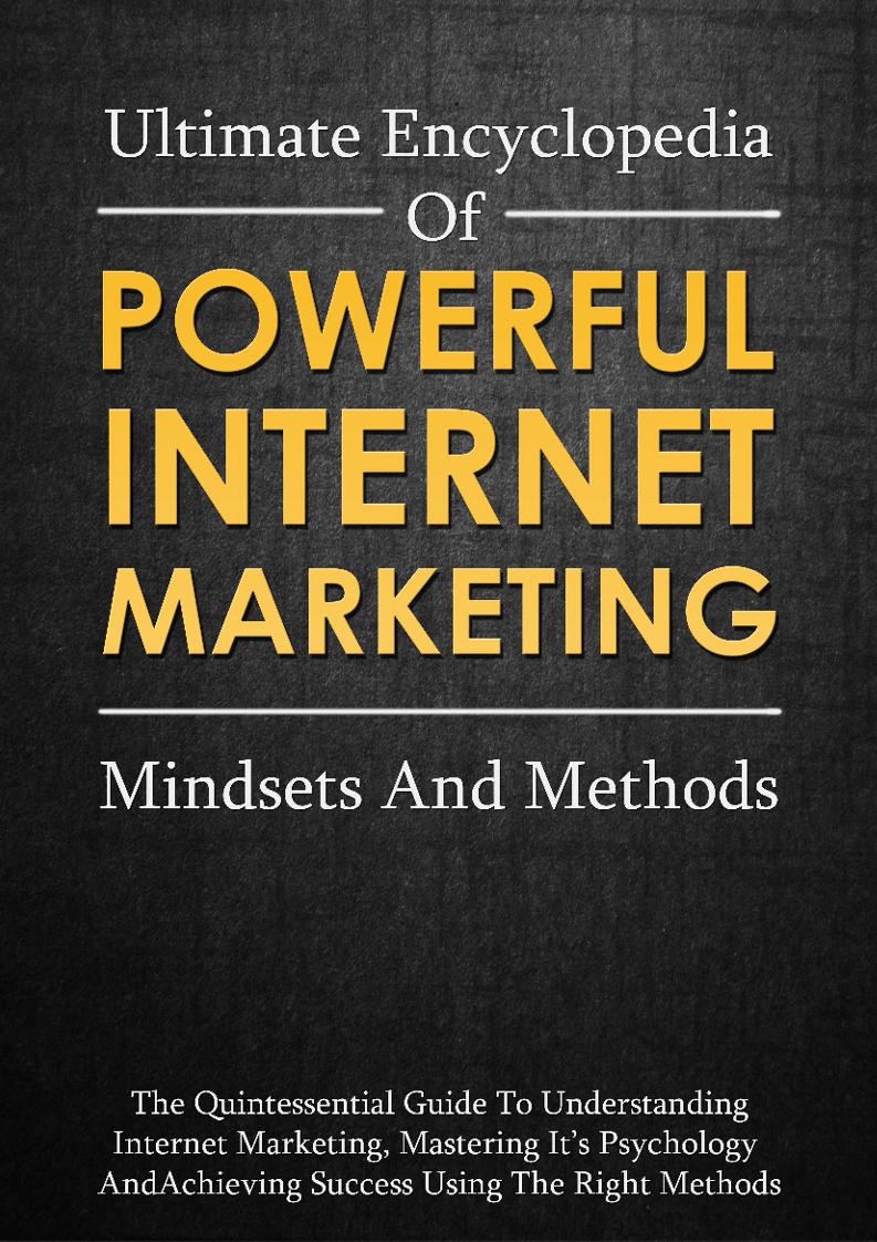 eBook: Your Ultimate Guide to Internet Marketing Essentials and Techniques